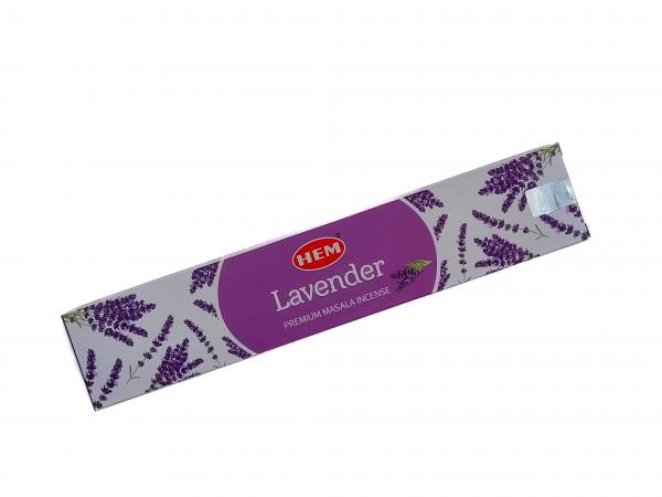 Lavendel - Premium Masala Räucherstäbchen - HEM